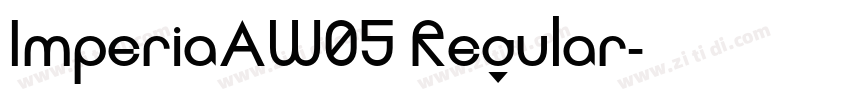 ImperiaAW05 Regular字体转换 ImperiaAW05 Regular字体转换